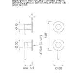 Mixer kit with 2-way and combination flow switch Emmen