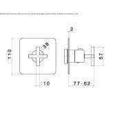 Shower battery Urpay