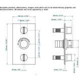 Thermostat with 2 valves Pozzuolo