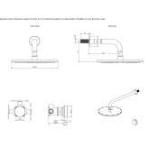 2-hole metal shower faucet Pezinok