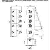 Concealed shower faucet with plate Pankow