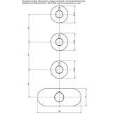 Concealed thermostatic shower faucet Etriche