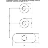 Concealed single-lever thermostatic shower mixer Waremme