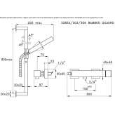 Shower faucet with a hand shower Dural