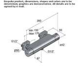 Concealed thermostatic shower faucet Tomra