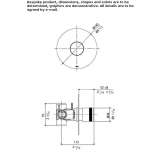 Stainless steel shower faucet Opatow