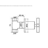 1-hole shower faucet Ullapool