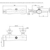 External single-lever shower faucet Carlyle