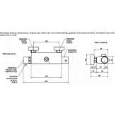 2-hole shower tap with thermostat Ciruena