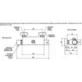 2-hole shower tap with thermostat Ciruena