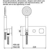Shower faucet with a hand shower Prijedor