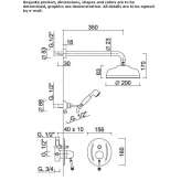 Shower set with hand shower Fogliano