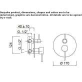 Shower faucet with switch Passons