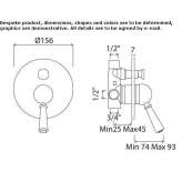 Concealed single-lever shower faucet with diverter Send