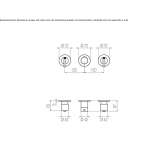 Thermostatic shower faucet made of steel Cimelice