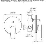 Shower faucet with switch Pfunds