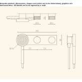 Shower battery Jafre