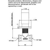 Recessed brass shower faucet Kirikhan