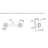 2-hole shower tap Ralingen