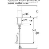 Deck mounted remote control faucet Konalga