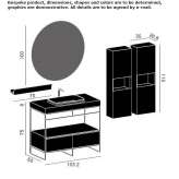 Bathroom cabinet/washbasin cabinet Houston