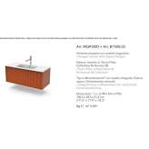 Wall-mounted washbasin cabinet with drawers Ekenaes