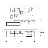 Oak sectional washbasin cabinet with integrated washbasin Cucciago