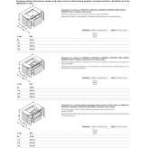 Standing under-washbasin cabinet with drawers Majetin