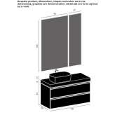 Bathroom furniture set Ruardean