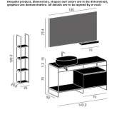 Under-washbasin cabinet standing on the floor Houston