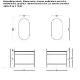 Zlew konsolowy z aluminium i drewna Guabal