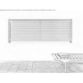 Horizontal, steel, decorative wall radiator Concesti