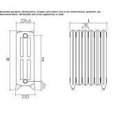 Decorative cast iron radiator Telciu