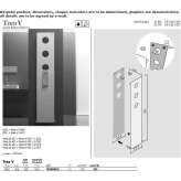 Wall-mounted towel warmer Rety