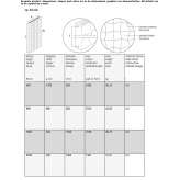 Decorative wall radiator Blufi