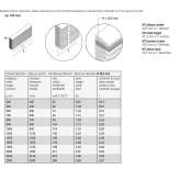 Horizontal aluminum panel radiator for wall mounting Legnago
