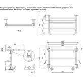 Wall-mounted towel warmer Belmopan