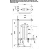 Floor towel warmer Samegua