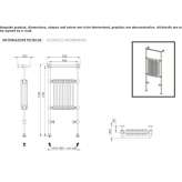 Decorative cast iron radiator Polson