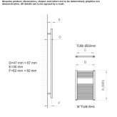 Towel warmer made of chrome-plated steel, hot-mounted, wall-mounted Sochi