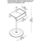 Toilet paper holder/towel rack Armutlu