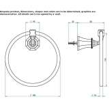 Towel ring Jerzens