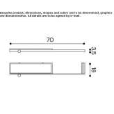 Marble soap dish/towel rack Torphins