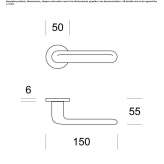 Antibacterial copper handle Esneux