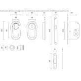 Recessed door handle Agreda