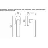 Recessed door handle Agreda