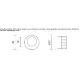 Recessed door handle Agreda