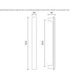 Recessed door handle Agreda