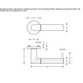 Aluminum window handle Tomatlan