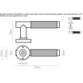 Aluminum window handle with lock Reinbach